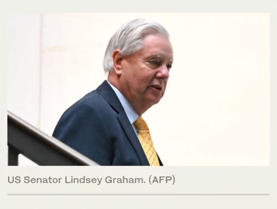 US Senator Lindsey Graham (AFP)